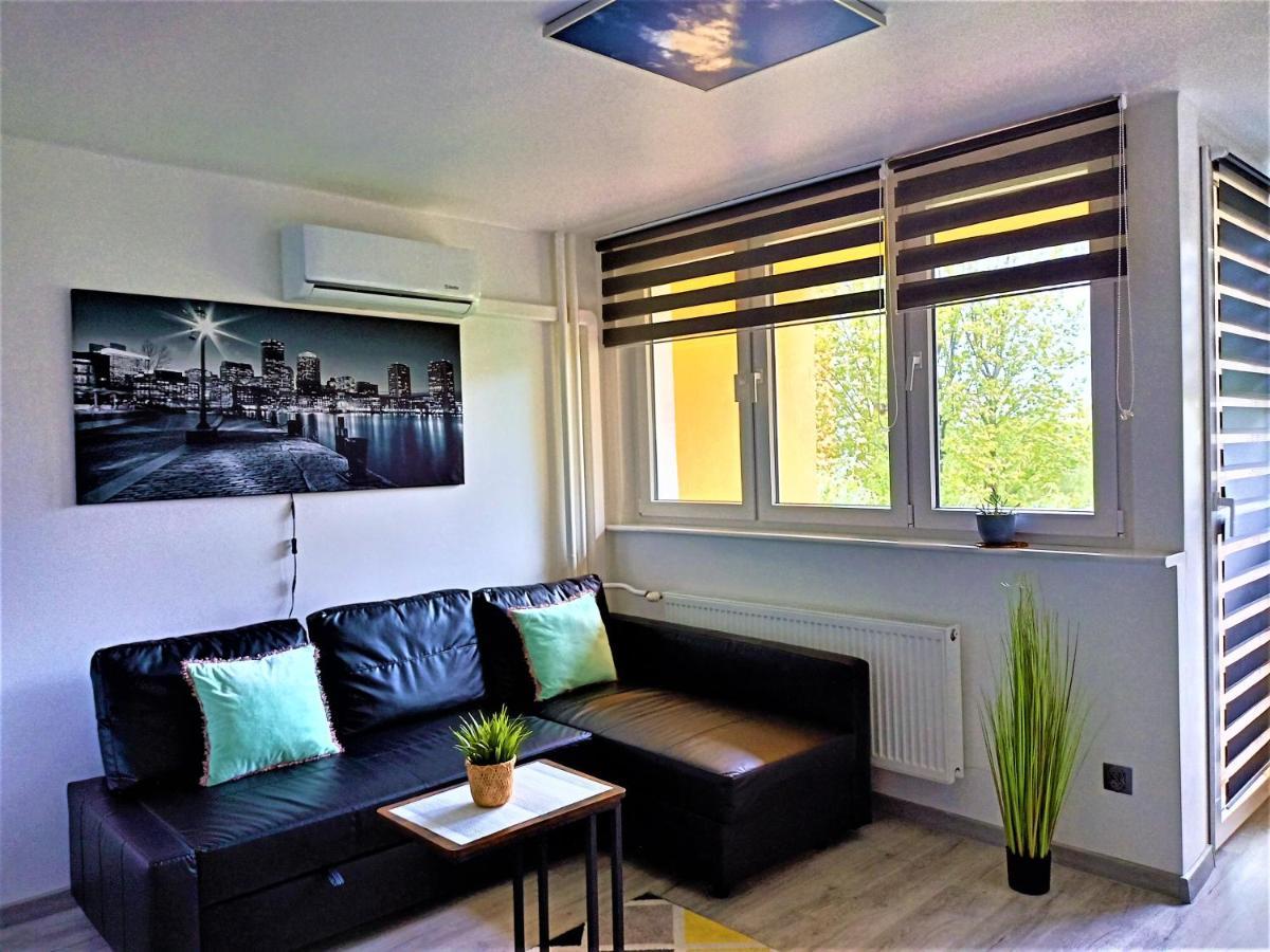 Apartament Z Balkonem Gliwice Mewy, Klimatyzacja Bagian luar foto