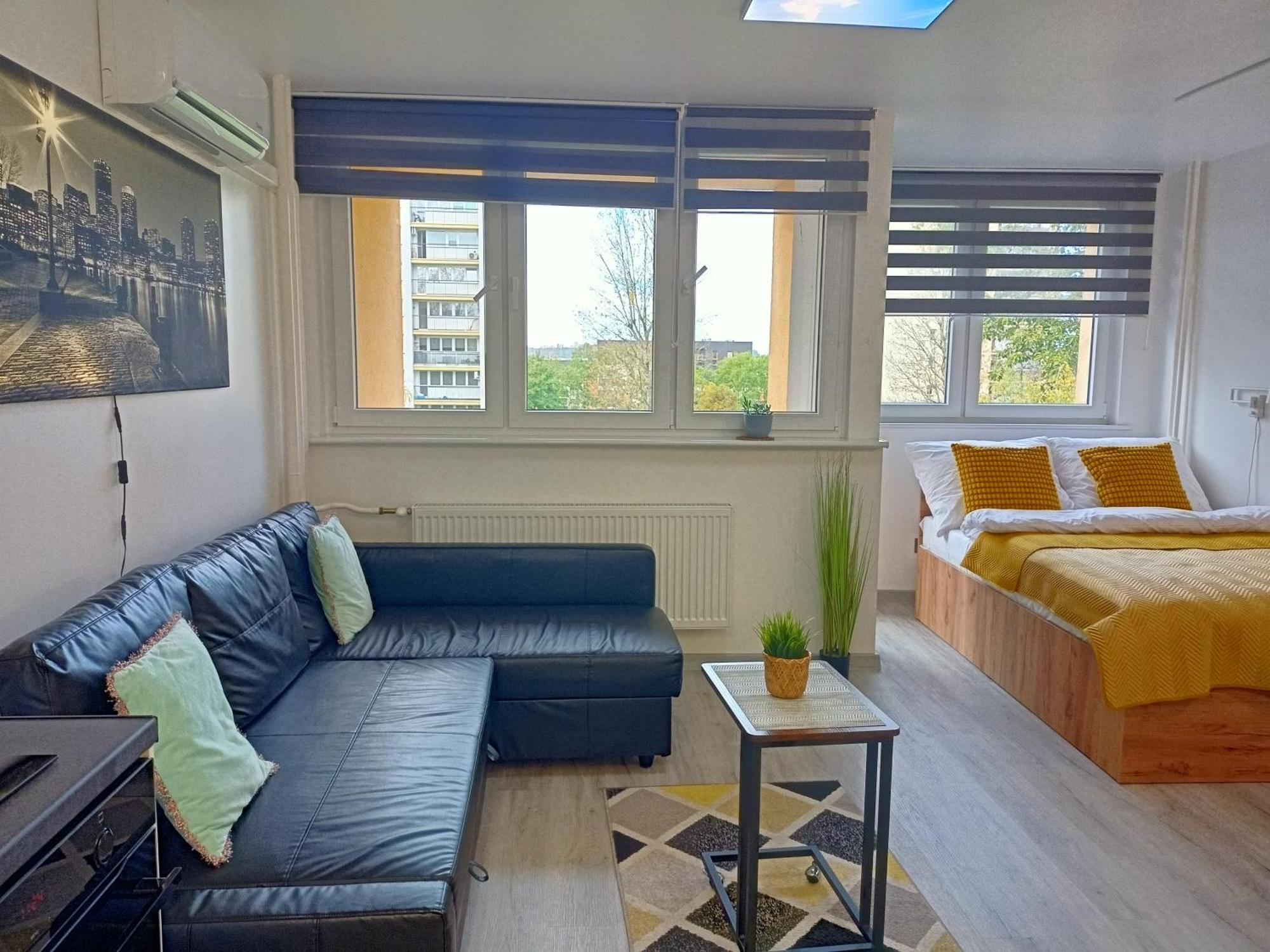 Apartament Z Balkonem Gliwice Mewy, Klimatyzacja Bagian luar foto